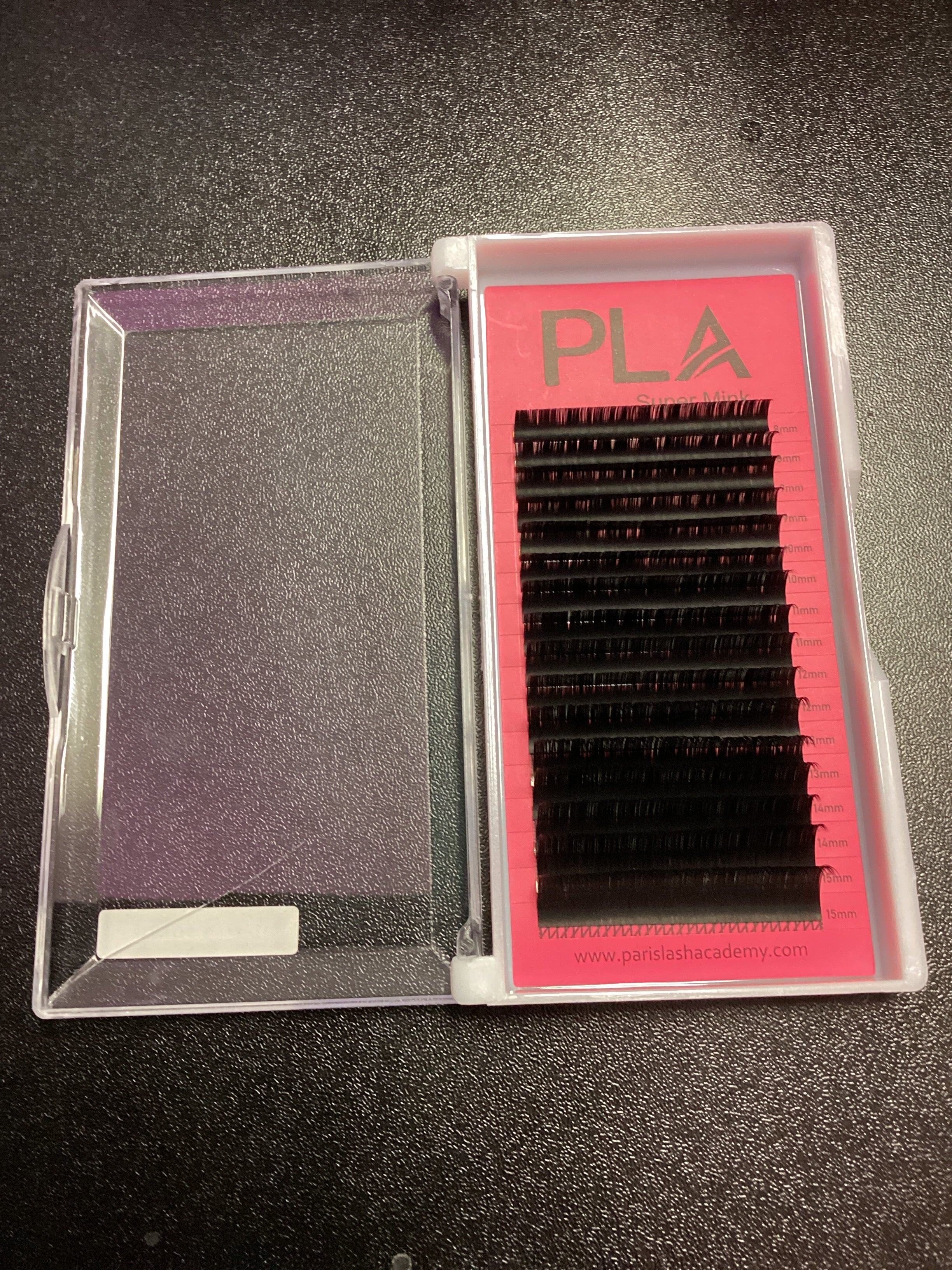PLA Flat Lashes 0.15 D Lash Tray