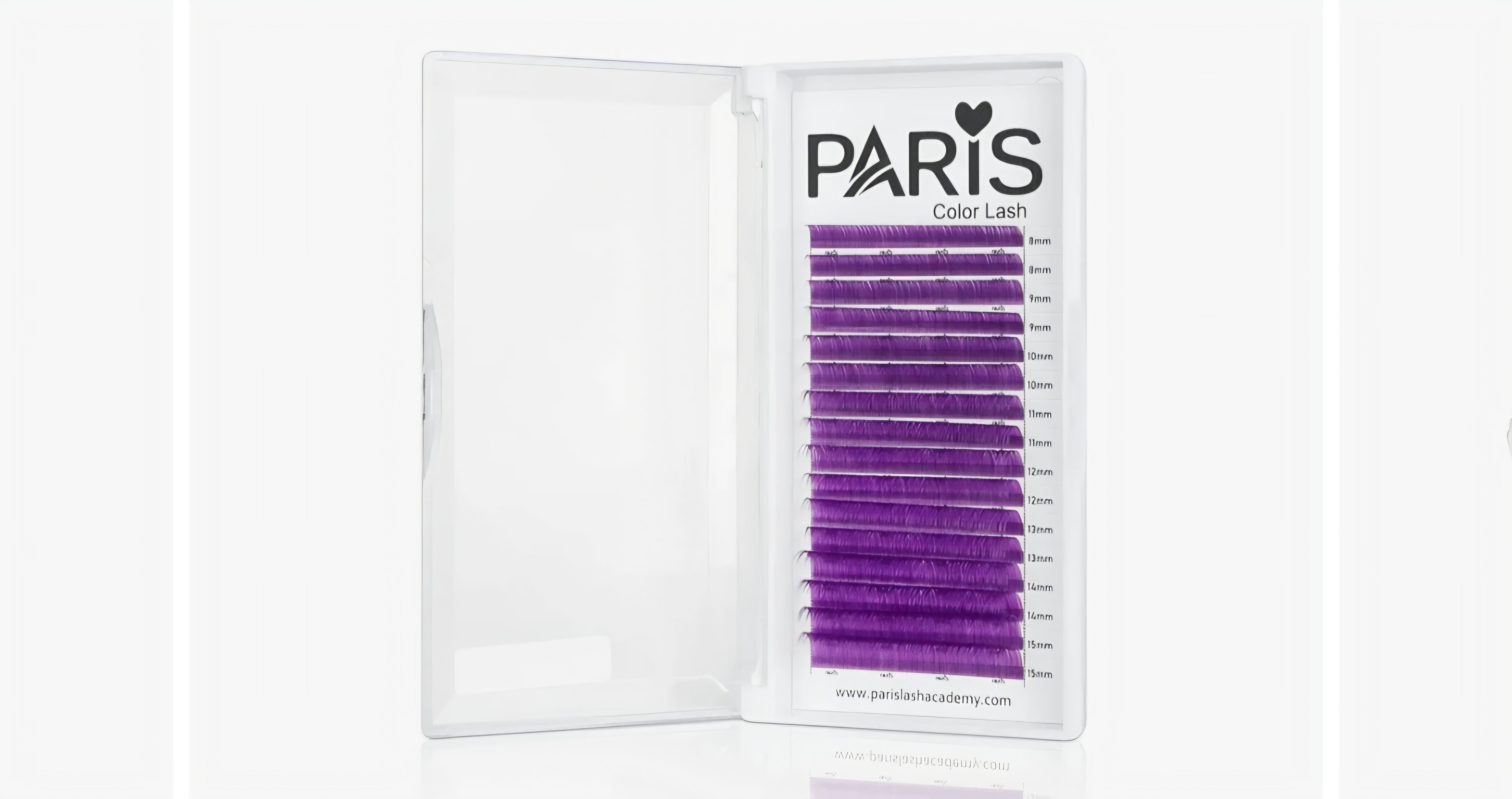 Purple lash tray mix 8-15