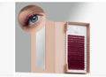 Plum color lash tray 8-15C