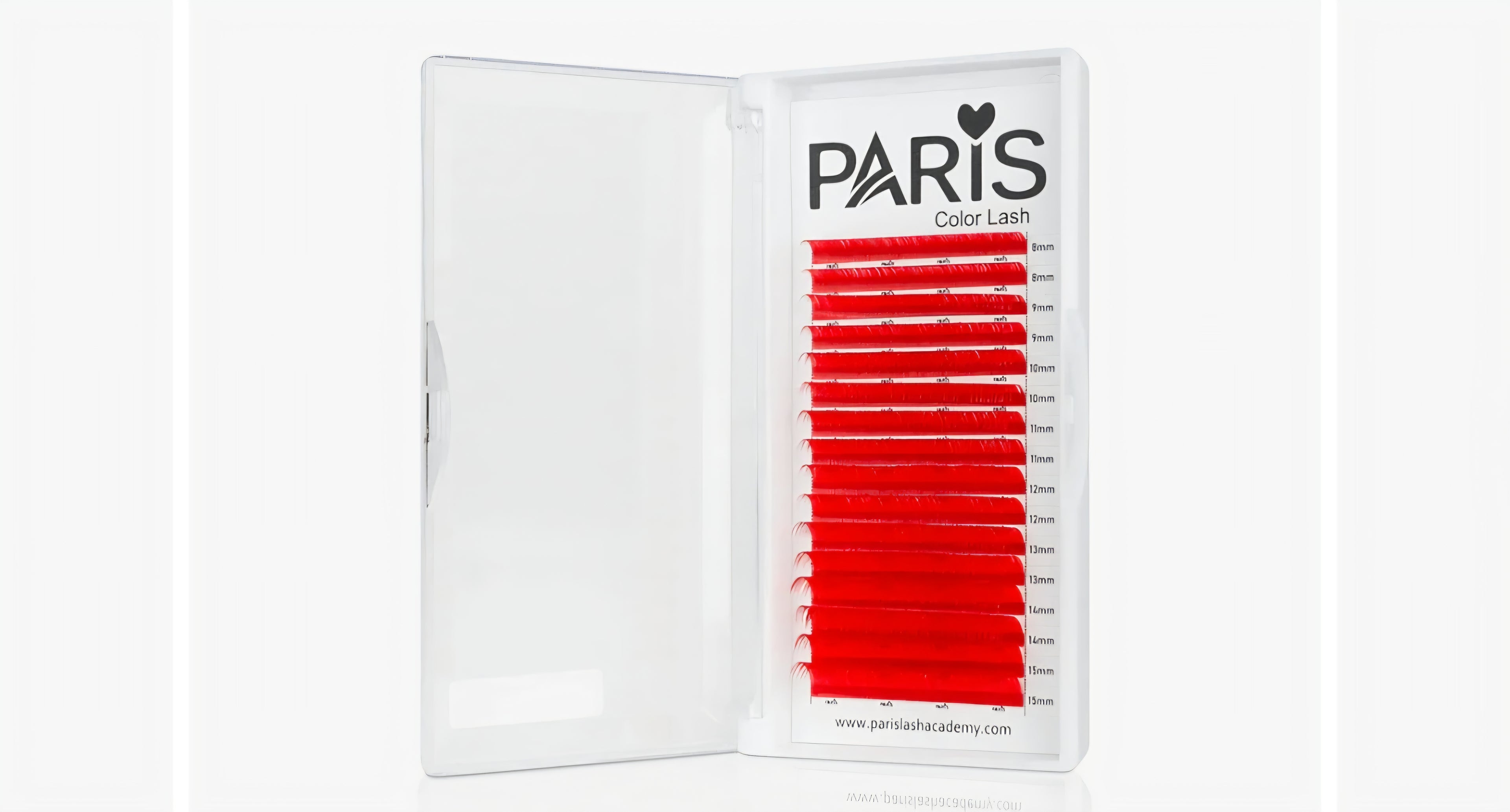 Red lash tray mix 8-15